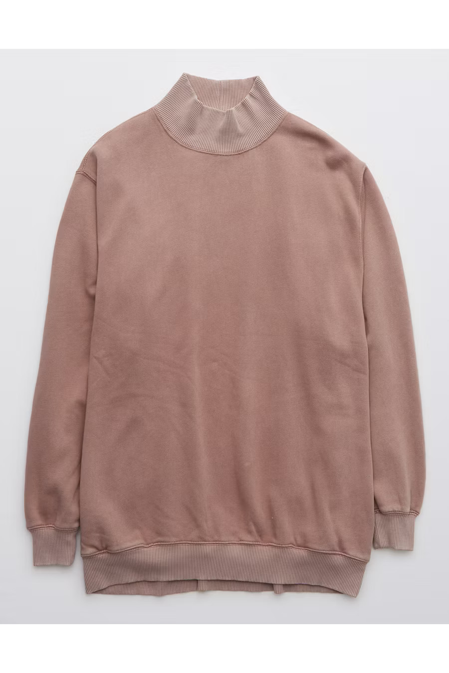 Aerie The Sweat Everyday Cozy Mock Neck Sweatshirt | American Eagle Outfitters (US & CA)