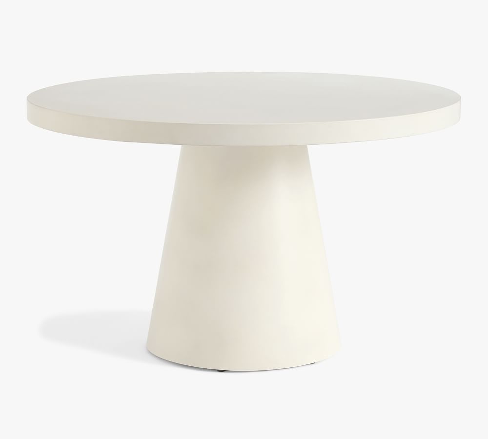 Pomona 51" Concrete Round Dining Table | Pottery Barn (US)