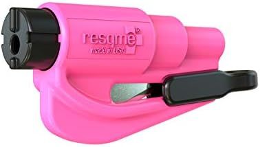 resqme,The Original Emergency Keychain Car Escape Tool, 2-in-1 Seatbelt Cutter and Window Breaker... | Amazon (US)