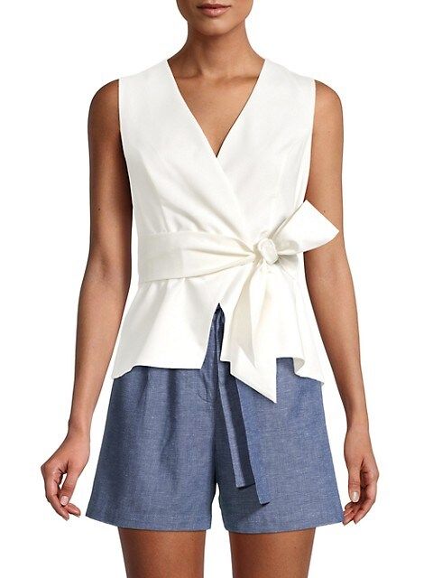 Faux-Wrap Top | Saks Fifth Avenue OFF 5TH