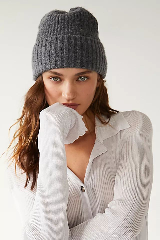 Winnie Waffle Cuff Beanie | Free People (Global - UK&FR Excluded)