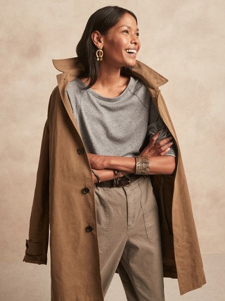 Slub Raglan T-Shirt | Banana Republic (US)