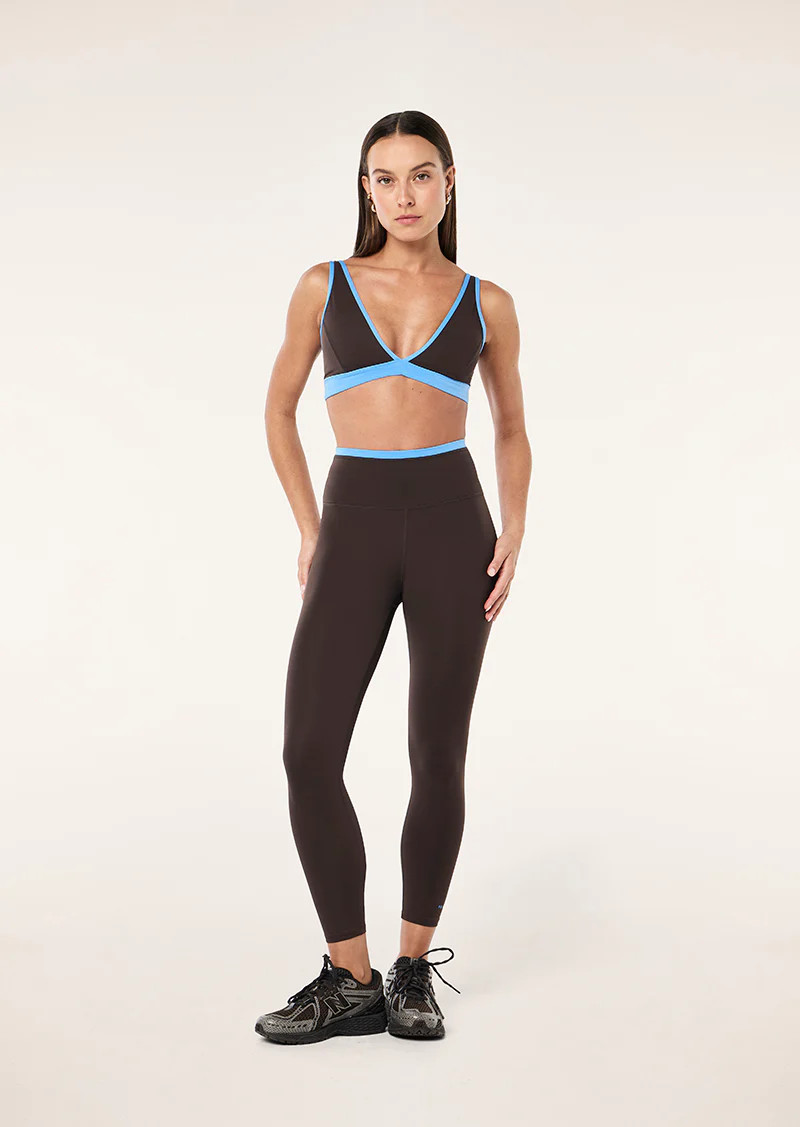 VITA 7/8 LEGGING IN COFFEE & MARINA | P.E Nation AU