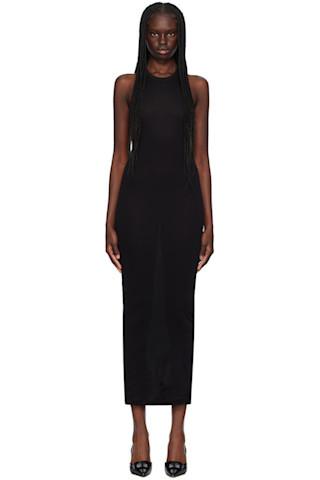 Black Tank Maxi Dress | SSENSE