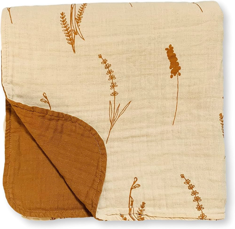 Leyl&Ari Basic Toddler Blanket | Organic Cotton Reversable Toddler Crib Blanket | Gender Neutral ... | Amazon (US)