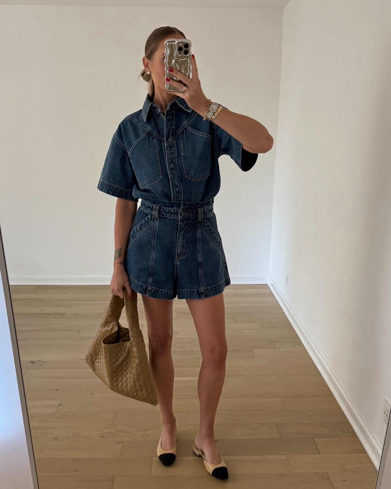 Fashion Jackson, denim matching set 

#LTKShoeCrush #LTKStyleTip #LTKOver40