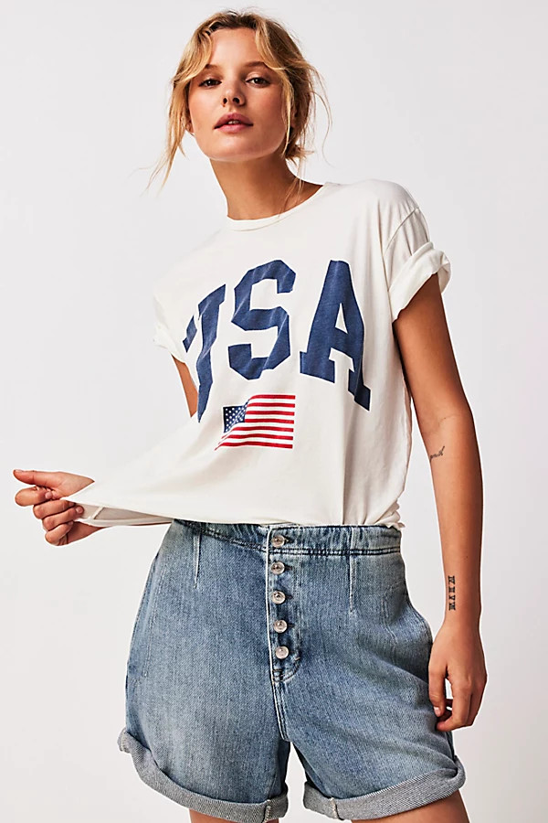 USA Tee | Free People (Global - UK&FR Excluded)