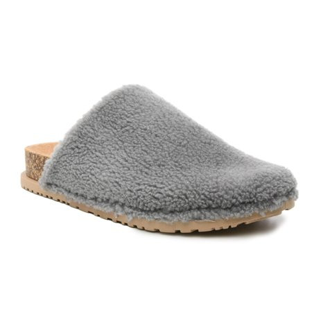Nicole Miller Bondy Womens Slippers for House Indoor & Outdoor - Orthotics Cork Clogs Furry Faux Sli | Walmart (US)