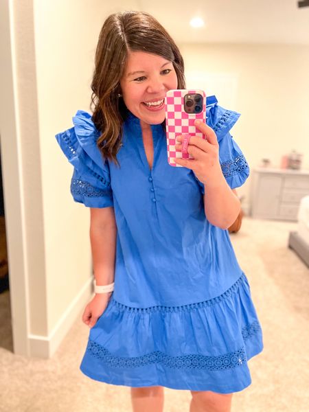 Head over heels for this dress from Belk! Wearing a size small! In sale for $35 💙

Spring dress. Spring outfit. Easter dress. 

#LTKfindsunder50 #LTKSeasonal #LTKsalealert