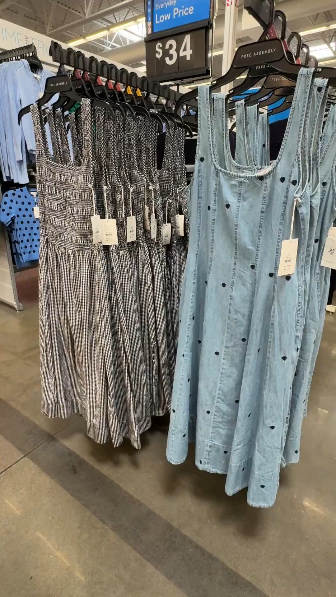 Walmart denim midi dress with embroidered hearts 

#LTKootd #LTKValentine