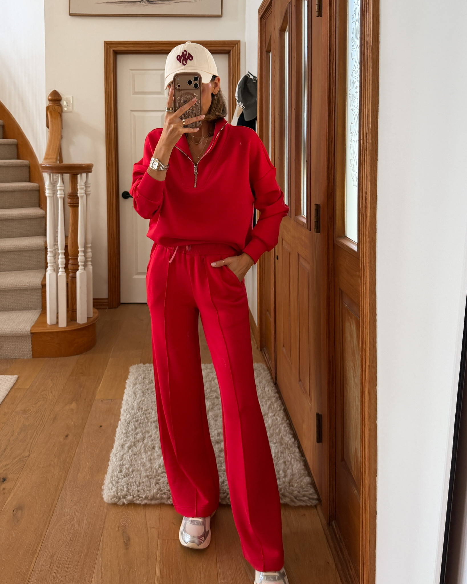 Gravitating towards all the reds lately, such a great set for football Sundays!

#LTKootd #LTKSeasonal #LTKOver40