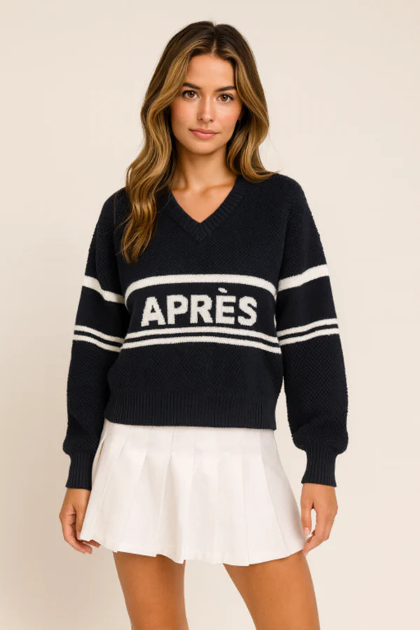ST. BARTHS Cotton Crochet Sweater - APRES | Pearls & Camo