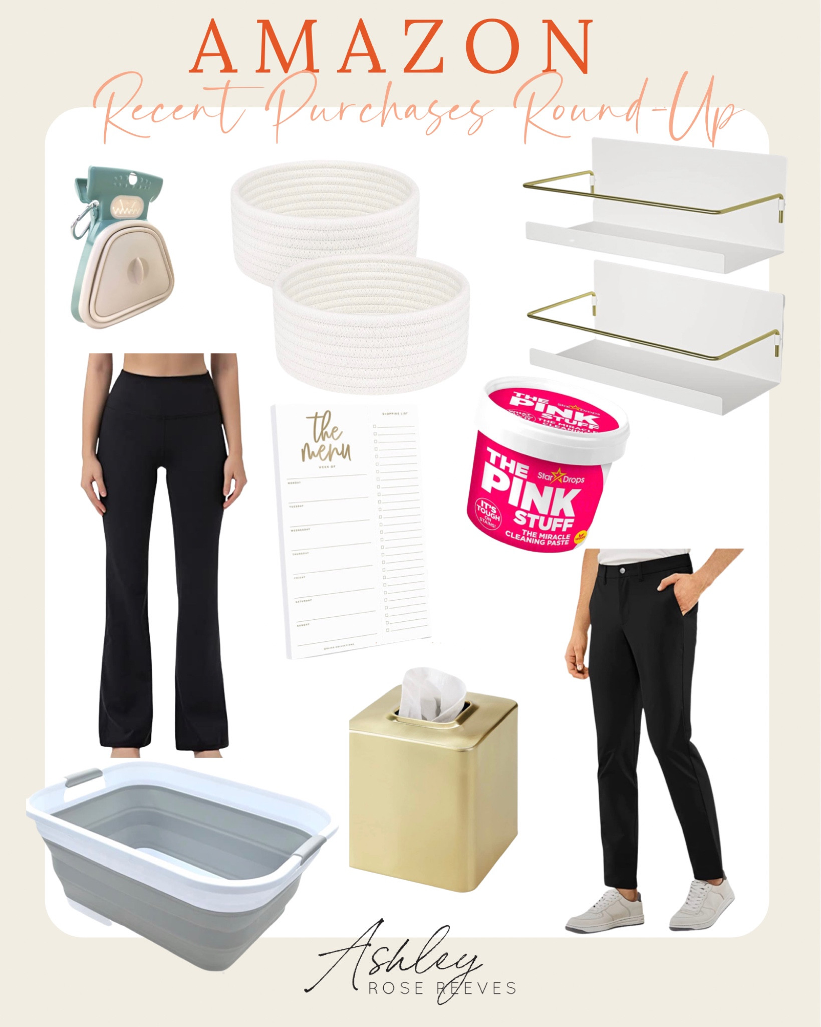 Amazon Recent Purchases 
Round-Up

#LTKcurves #LTKfamily #LTKhome