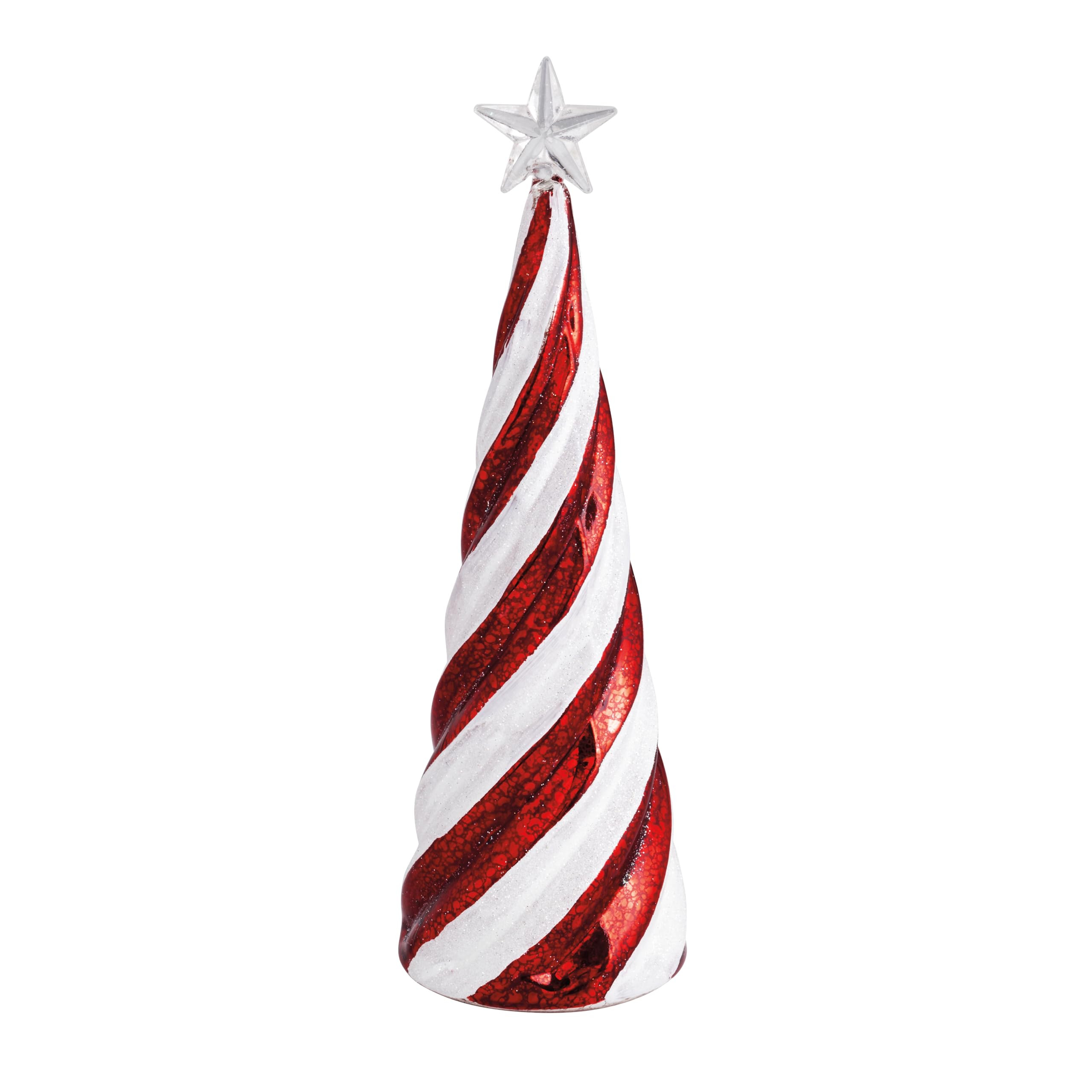 Mud Pie Christmas Large Candy Cane Swirl Tree | Amazon (US)
