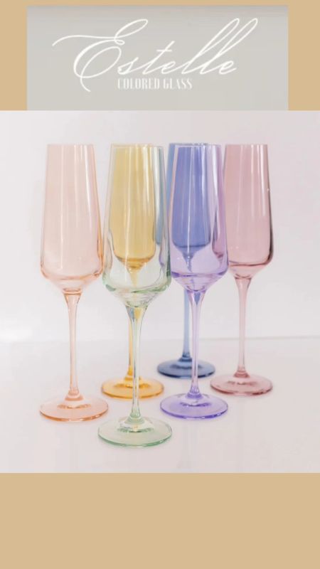 Estelle Colored Glass Is black owned and fabulous!!!  #drinkware

#LTKHome #LTKParties #LTKFindsUnder100