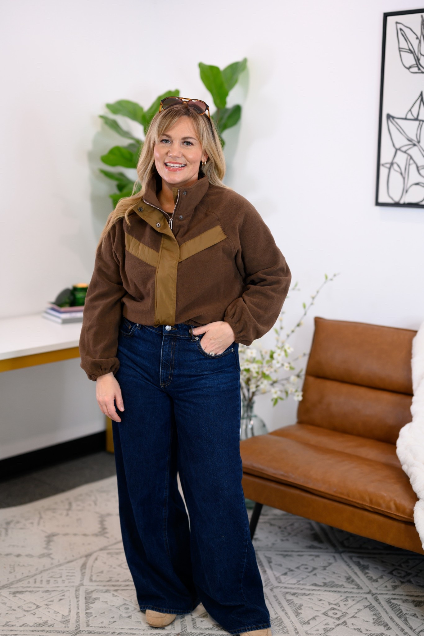 This fleece jacket is one of those pieces that feels cozy but still looks put together. The contrast detailing adds just enough interest, and it is easy to wear with denim for everyday errands, travel days, or casual weekends. Comfortable, functional, and effortless.

fleece jacket, contrast detail jacket, casual outerwear, everyday layers, fall style, relaxed denim look, cozy essentials, AudrieDollins

#LTKActive #LTKWorkwear #LTKootd