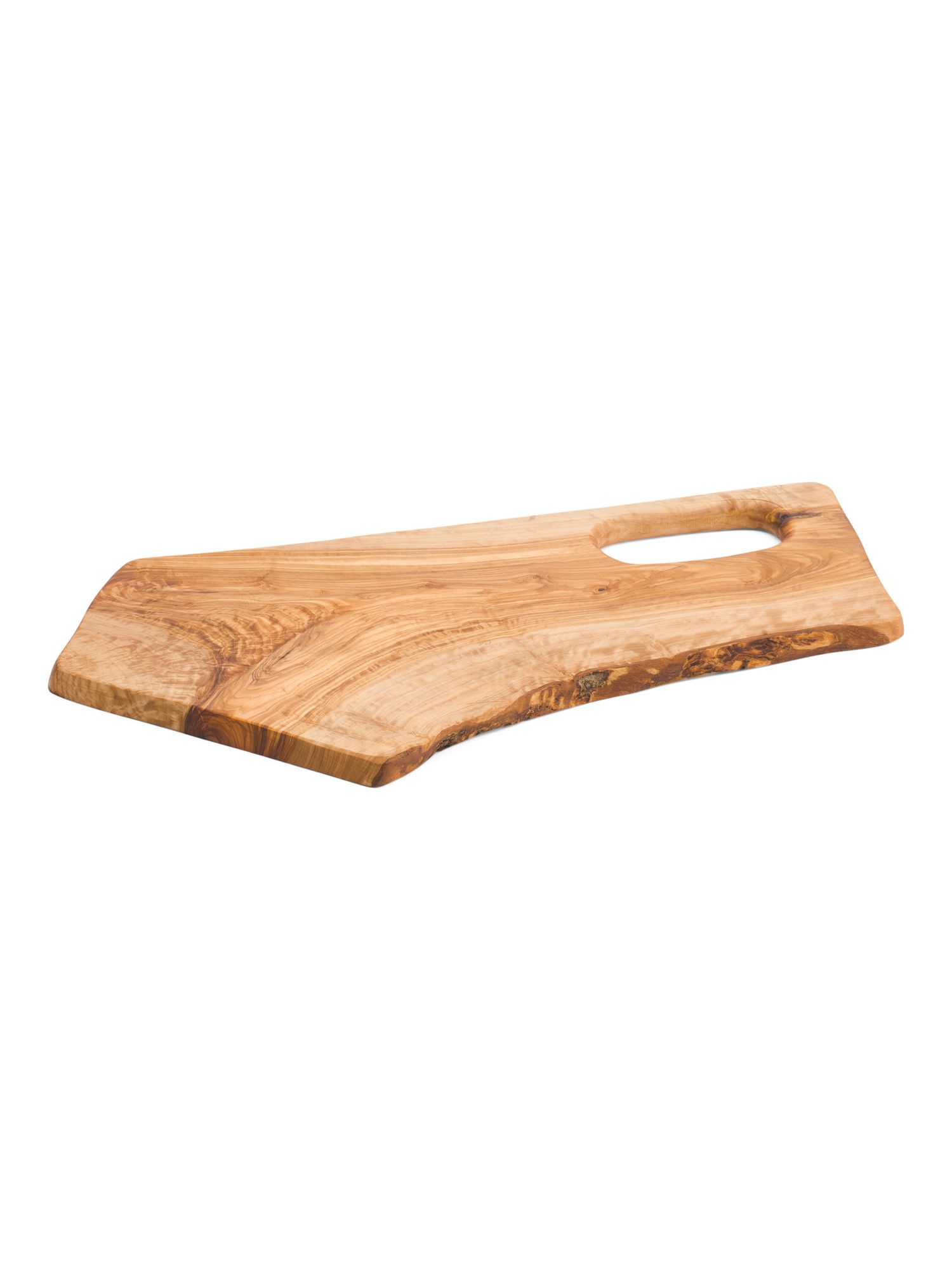 Made In Italy 16in Olivewood Handled Chop Board | TJ Maxx