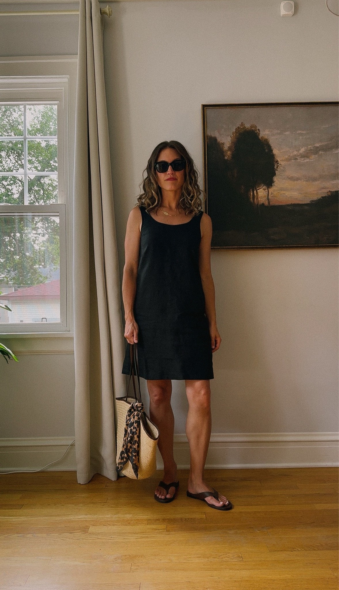 July Capsule // Day Nine

Madewell linen dress, XS, TTS. J.Crew sandals, TTS, similar linked. Sèzane bag. Sèzane scarf. Quince sunglasses.

#LTKootd #LTKSeasonal #LTKOver40
