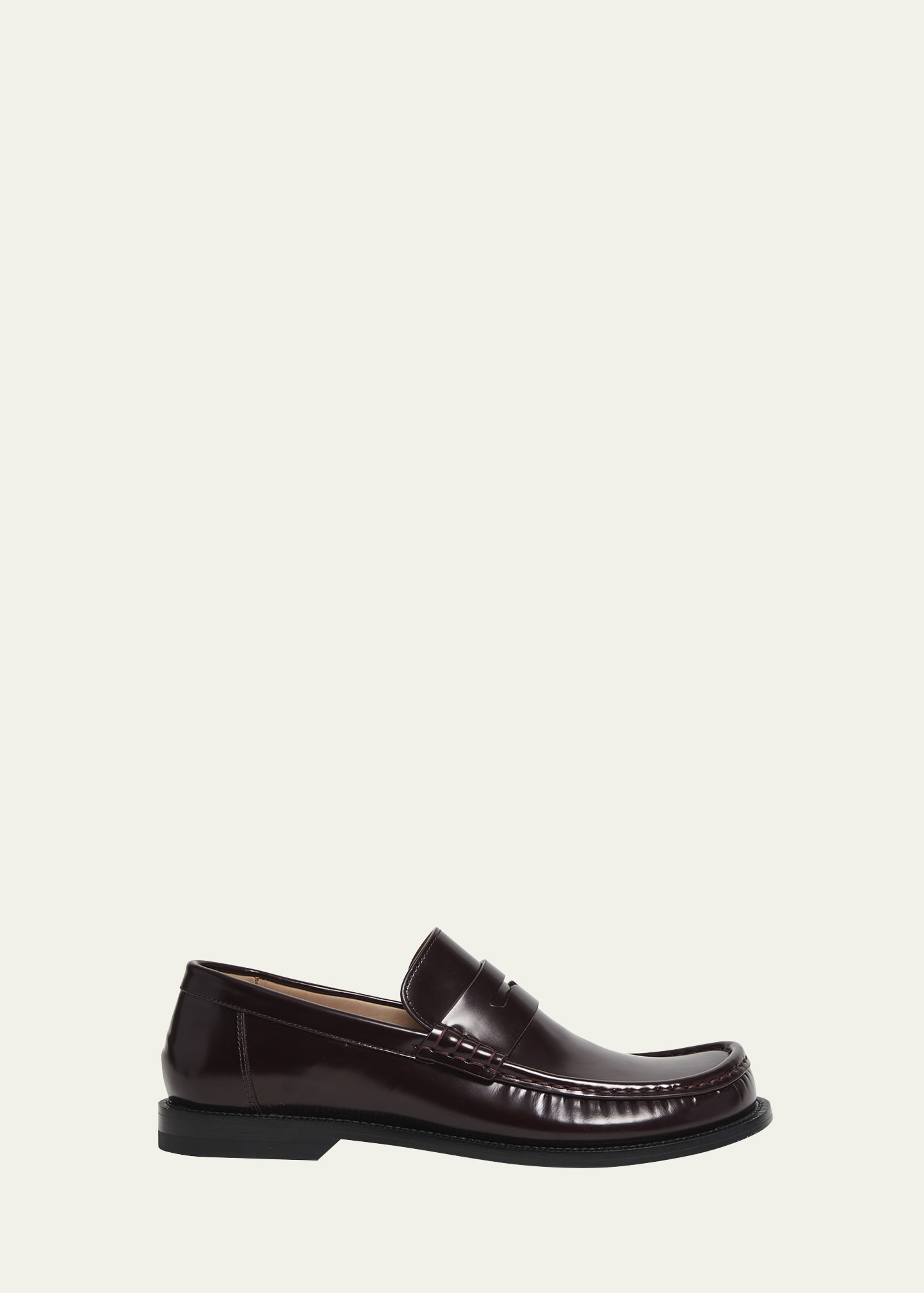 Loewe Campo Leather Penny Loafers | Bergdorf Goodman