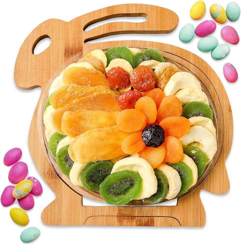 Easter Gift Basket | Healthy Assorted Dried Fruit and Nut Natural Snack Gift Tray | Fast Prime De... | Amazon (US)