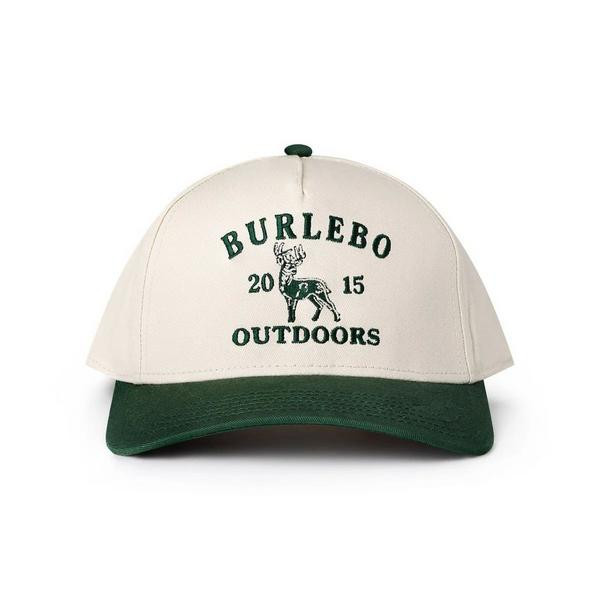 Men's Burlebo Vintage Whitetail Deer Hunting Adjustable Hat One Size Cream | Scheels Sports