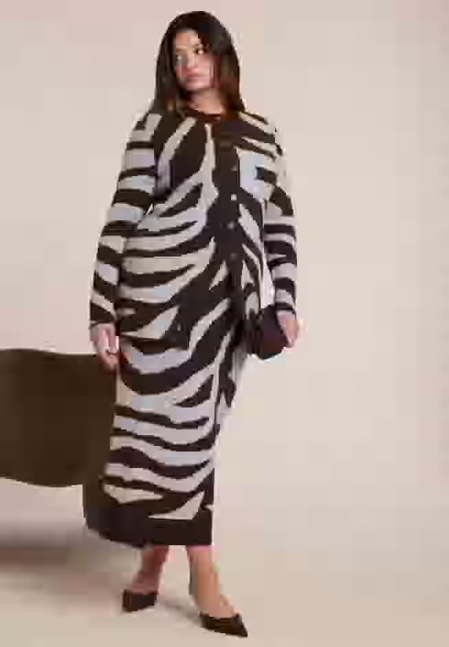 Intarsia Maxi Skirt | Eloquii