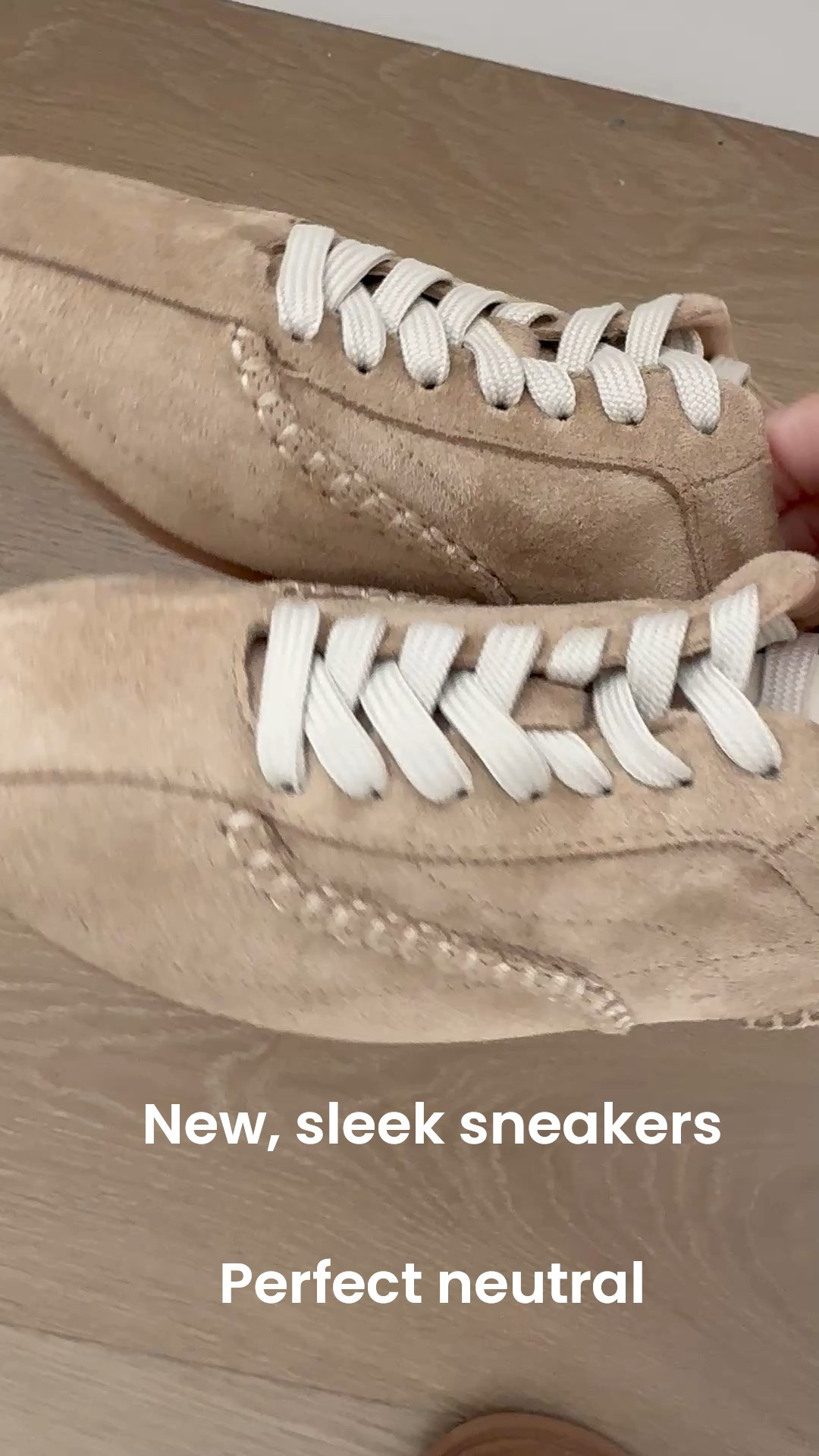 New sleek sneakers in the perfect neutral color. These are comfy and feel French!

#LTKOver40 #LTKootd #LTKdayinmylife