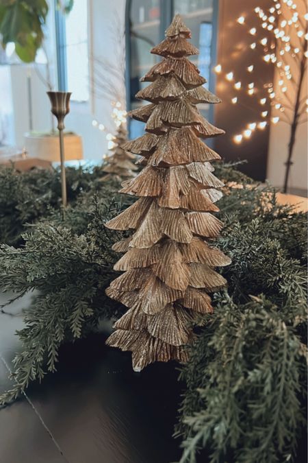 Set of 3 gold Christmas trees amazon Christmas tree holiday decor Christmas tablescape 

#LTKSeasonal #LTKsalealert #LTKHoliday