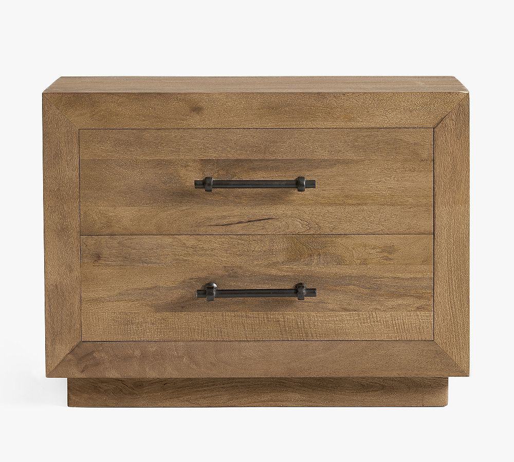 Oakleigh 32"" Nightstand, Heirloom Wheat, Traditional Hardware | Pottery Barn (US)