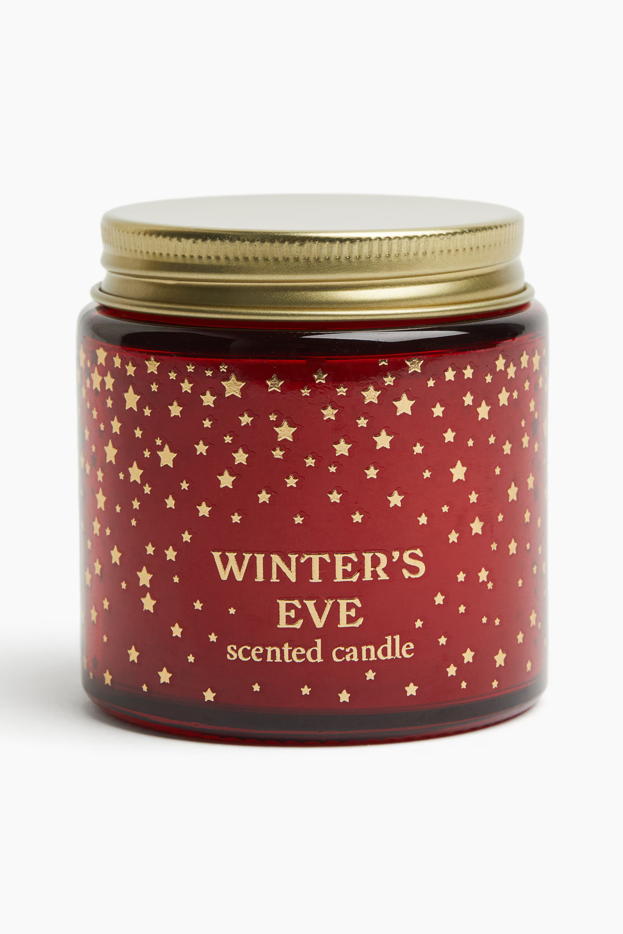 Kleine Duftkerze im Glasbehälter - Dunkelrot/Winter’s Eve - Home All | H&M AT | H&M (DE, AT, CH, NL, FI)