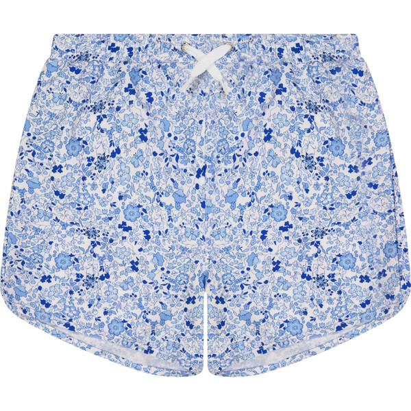 Blue Floral Board Short, Print | Maisonette