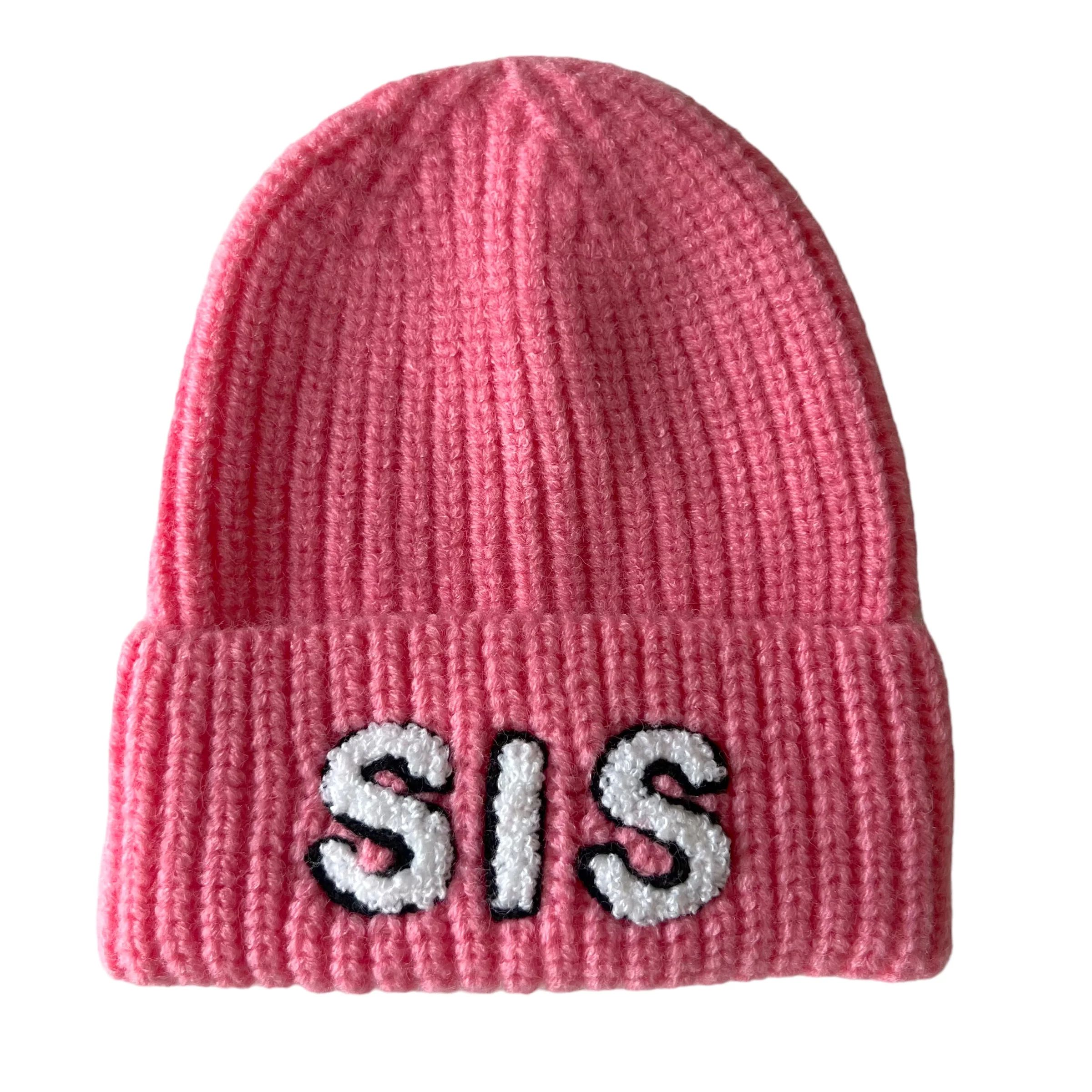 Sis Knit Hat, Bubblegum | SpearmintLOVE
