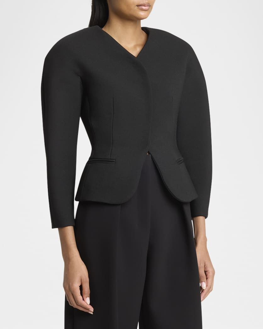 Jacquemus The Ovalo Jacket | Neiman Marcus