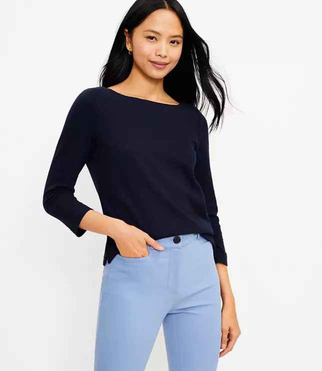 Select a ColorColor: Forever Navy Forever Navy   Whisper White   Rapture Red - Online Exclusive | LOFT