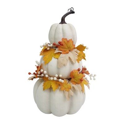 Holiday Living 1.27-ft Pumpkin Tabletop Decoration Topiary Lowes.com | Lowe's