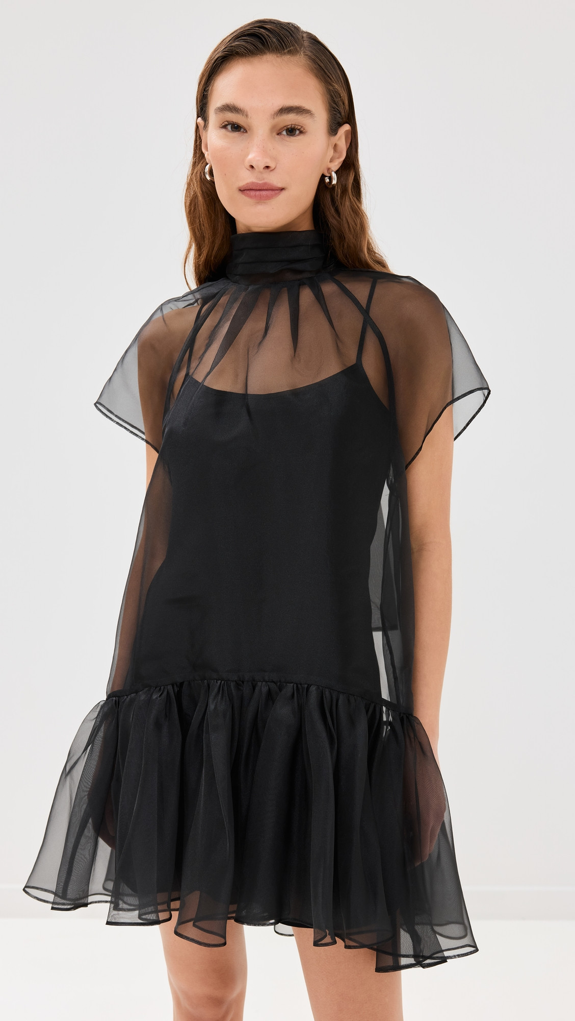 SIMKHAI Beaux Dress Black 8 | Shopbop