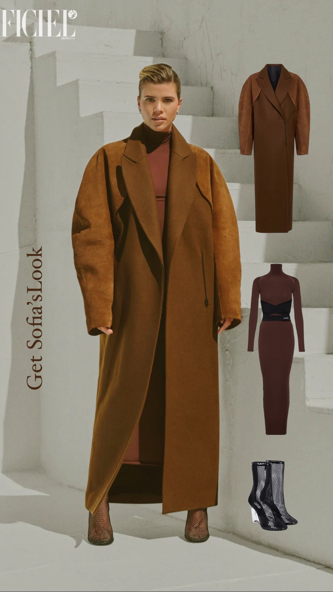 Coat, dress, and shoes ALAÏA Earrings and ring DAVID YURMAN All links in my #ltk & #stories 
Get inspired by @sofiarichiegrainge look wearing on @lofficielusa 

#LTKSeasonal #LTKGiftGuide #LTKU