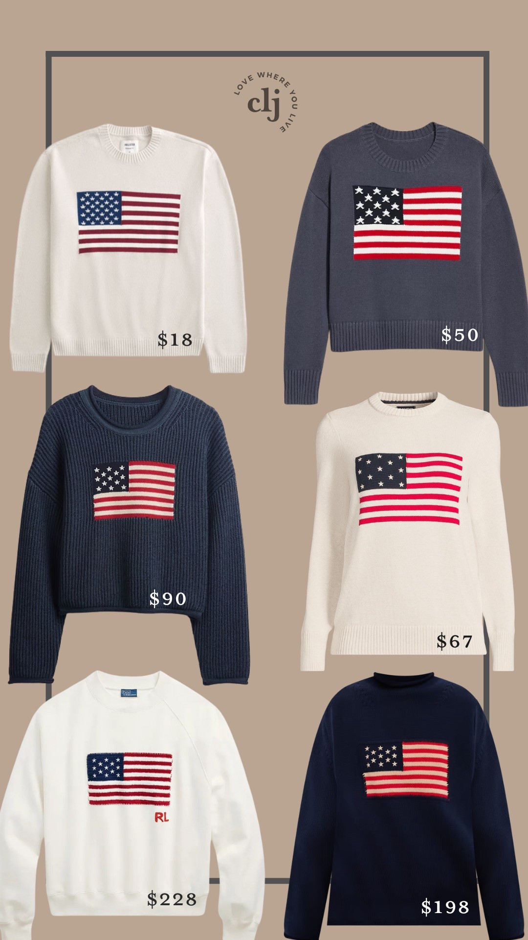 The Fourth of July is sneaking up on us! Check out our American Flag Sweaters for every budget 🇺🇸

#LTKFindsUnder100 #LTKFindsUnder50 #LTKSaleAlert