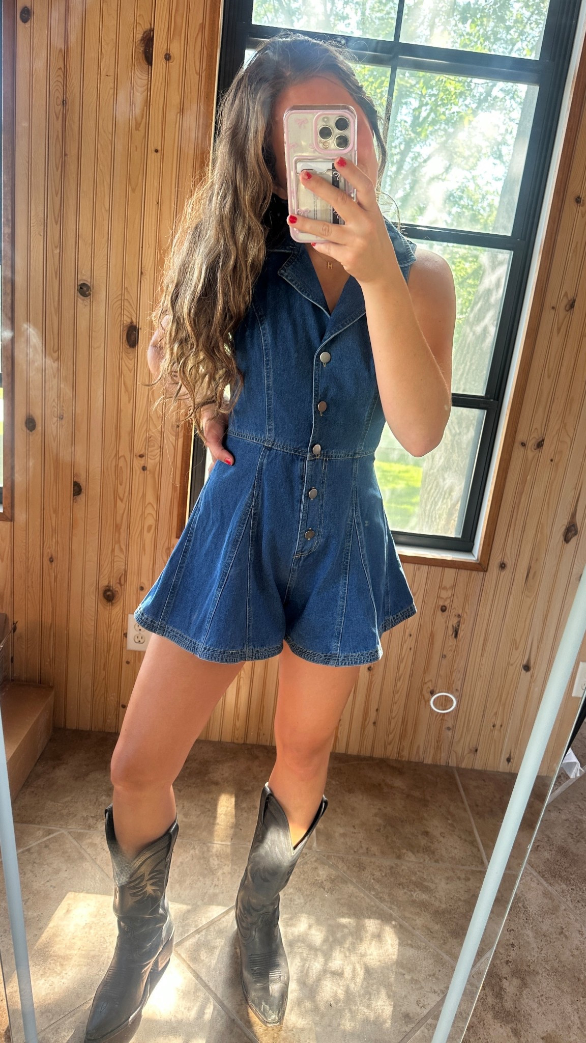 denim romper is perfect for any country concert you have someone up 🖤 from shopwearelucky.com | #CountryConcert #CountryVibes #ConcertOOTD #WesternStyle #CountryChic #RodeoReady #CountryMusicStyle #BootsAndBlues #SouthernStyle #LiveCountryMusic #CowgirlStyle #CountryOutfit #CowgirlBoots #DenimAndDiamonds #FringeAndFlare #WesternFashion #NashvilleStyle #CountryCutie #BootsHatRepeat #GiddyUpGlam #OOTD #FitCheck #StyleInspo #OutfitInspo #InMyCowgirlEra #YeehawVibes #WesternOOTD #CountryConcertFit #CountryStyleInspo #FestivalFashion #DenimOnDenim #DenimFit #DenimStyle #DenimVibes #CowgirlInDenim #DenimDays #DenimDreams #BlueJeanBaby

#LTKFindsUnder50 #LTKFindsUnder100 #LTKStyleTip