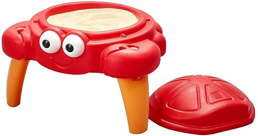 Step2 Crabbie Sand Table, Kids Sand Activity Sensory Table, 4 Piece Accessory Kit, Toddler Summer... | Amazon (US)