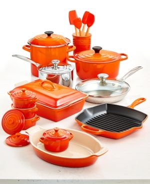 Le Creuset Multi-Materials 20-Pc. Cookware Set, Created for Macy's | Macys (US)