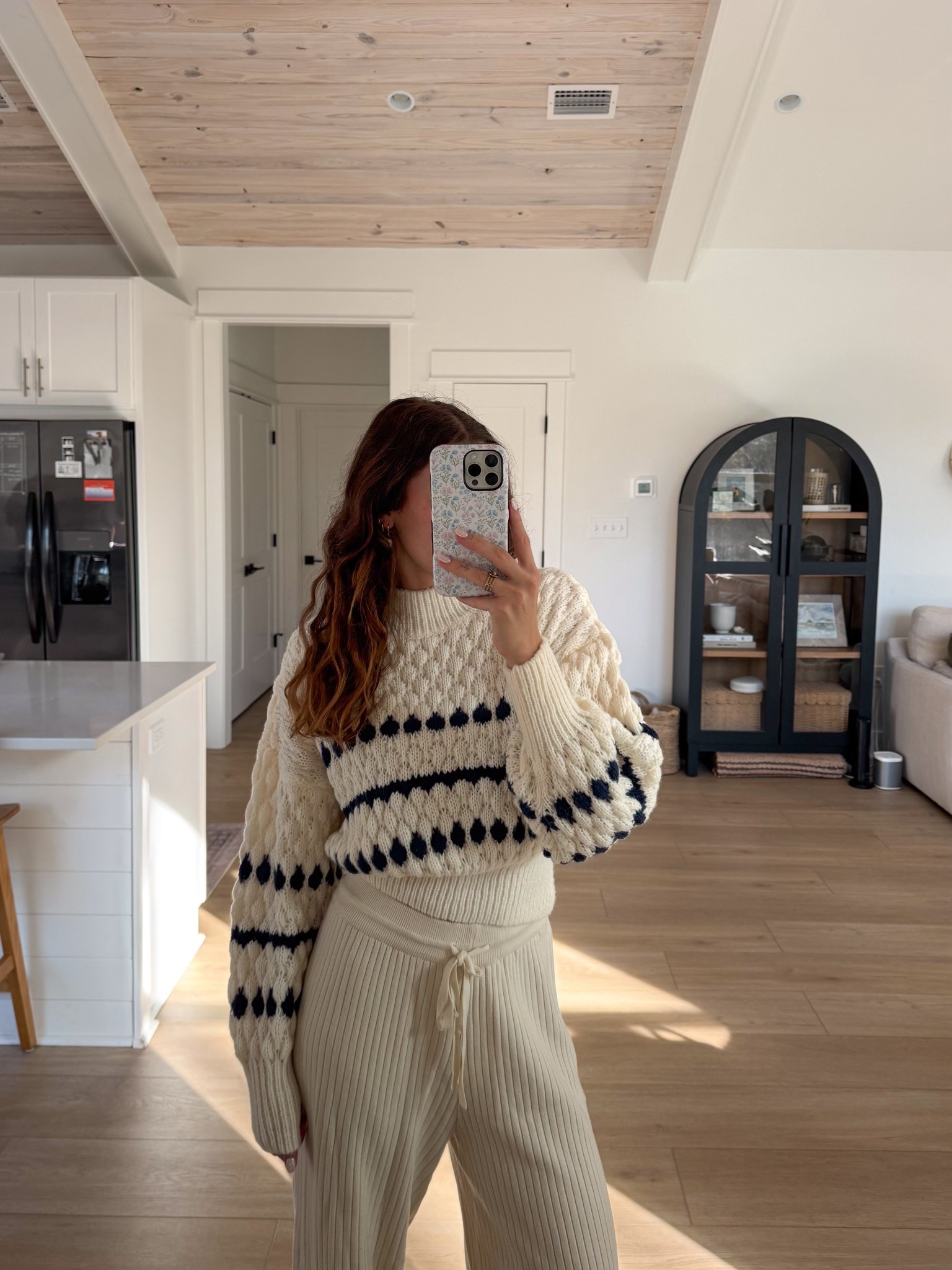 An effortlessly cozy set I keep reaching for 💗
This Grey Bandit knit features the prettiest texture and an easy, relaxed fit—perfect styled with the matching cable knit pants or dressed up with denim.

Simple, soft, and elevated for everyday wear.


#LTKSeasonal #LTKootd #LTKmomlife