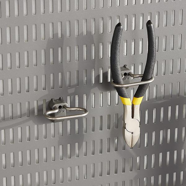 Garage+ by Elfa Pegboard Oval Hooks Pkg/2 | The Container Store