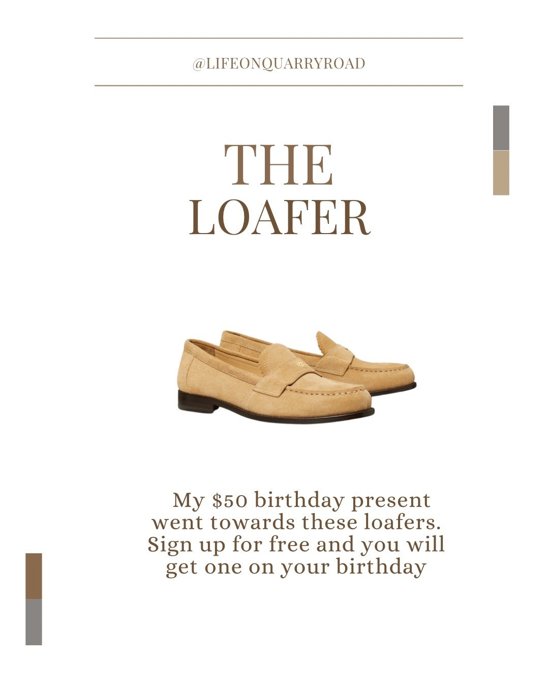 Loafers are a classic shoe and they just happen to be trending this season 
@toryburch
￼
Don’t forget to sign up and get your $50 gift on your birthday! ￼￼

#LTKSaleAlert #LTKOver40 #LTKSeasonal