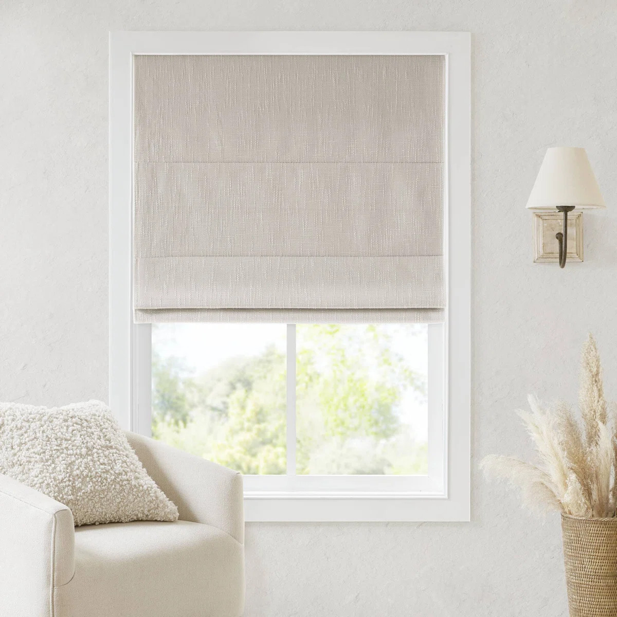 Quincy Total Blackout Cordless Roman Shade | Wayfair North America