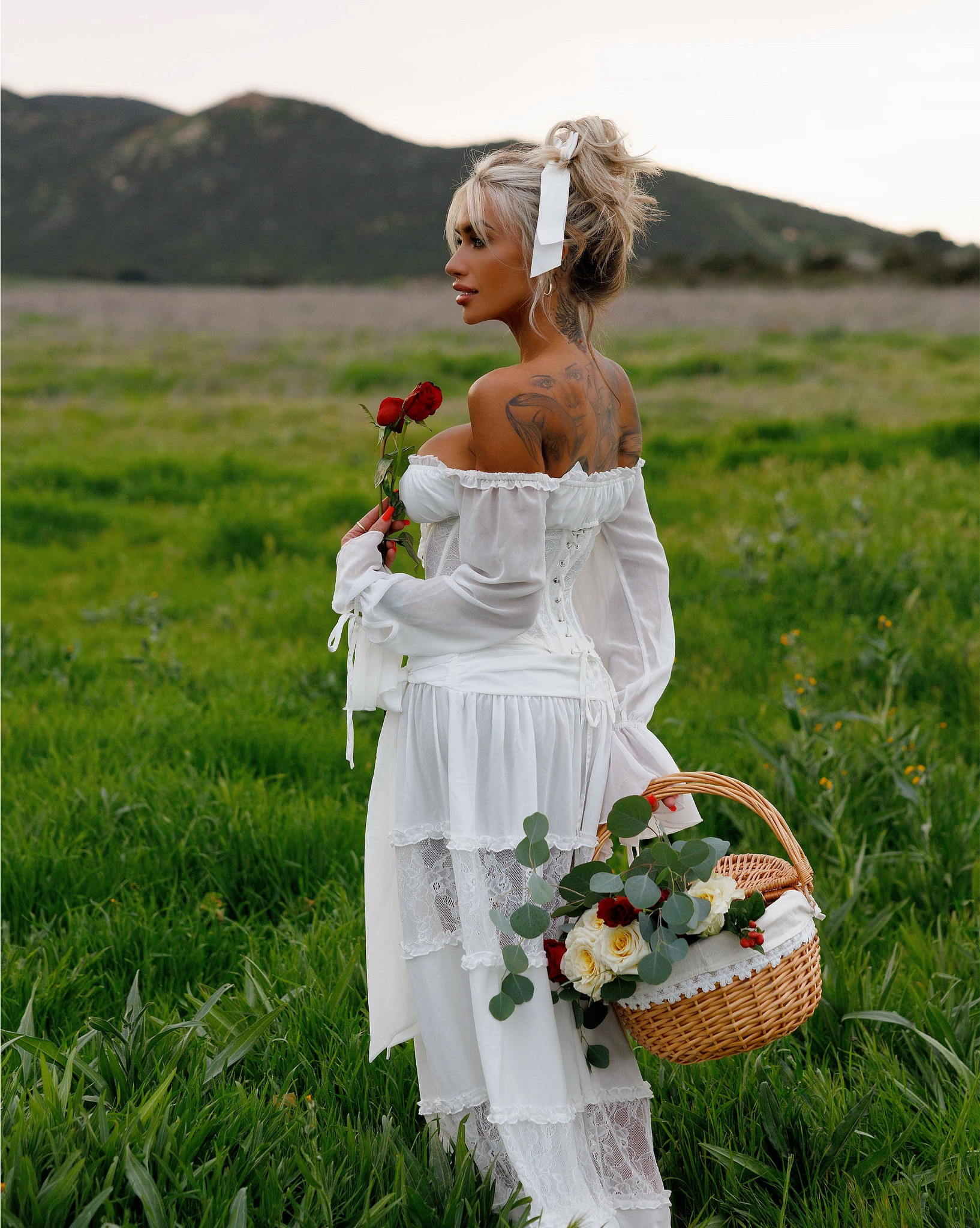 The corset/maxi skirt combo of your dreams ❤️

Wearing a size XS in both. fits like a true XS. 
You can wear the sleeves on the shoulder for more support or off. (dangerous if you have a full bust lol)
The maxi skirt is low rise and plenty long. I am 5’3 and was tripping over myself. 🤣

#LTKootd #LTKValentine #LTKU