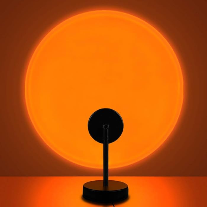YouOKLight Sunset Lamp 10W LED Projection Night Light Romantic Rainbow Light | Amazon (US)