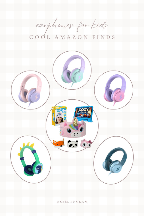 Try the same headphones our kids use for school, music, or regular use. Safe listening for little ears! 🦻 #AmazonFinds 

 #LTKmomlife #LTKKids