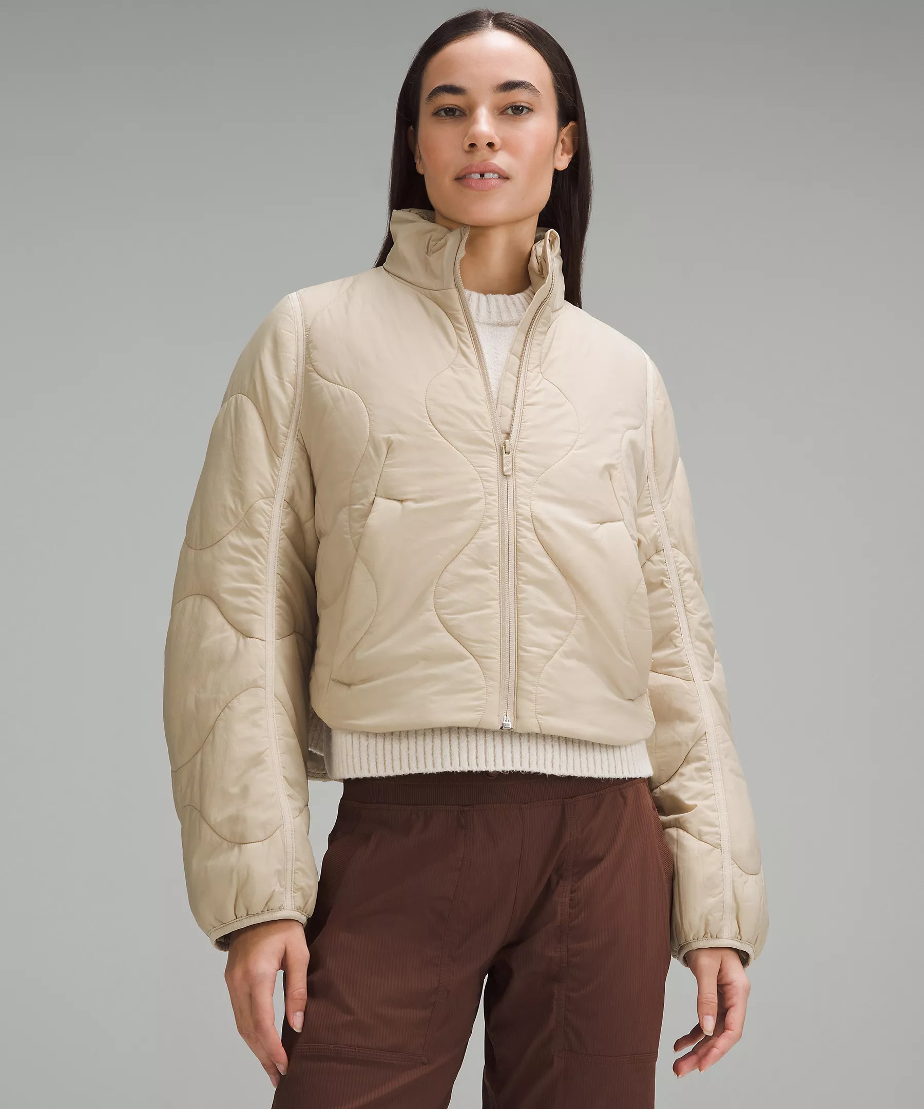 Quilted Light Insulation Cropped Jacket | Women's Coats & Jackets | lululemon | Lululemon (US)