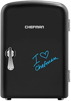Chefman Mini Portable Eraser Board Personal Fridge, Cools & Heats 4 Liter Capacity, Chills 6 12oz... | Amazon (US)
